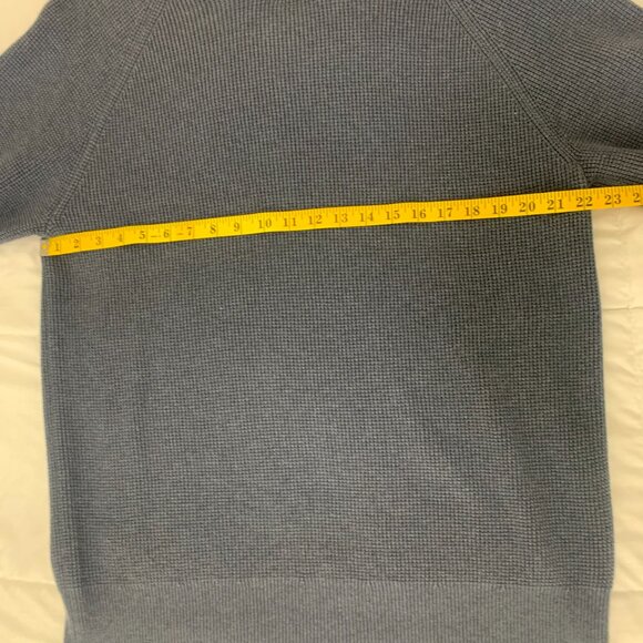 RW&CO Blue Mens Crew Neck Sweater - Picture 6 of 12